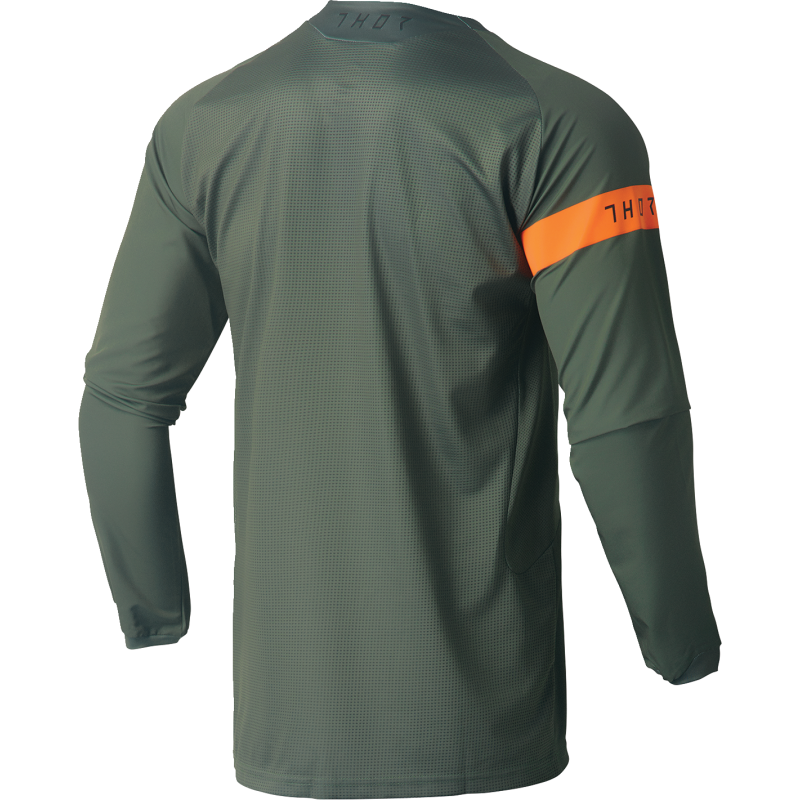THOR RANGE JERSEY GN/ORANGE LG 2910-7484
