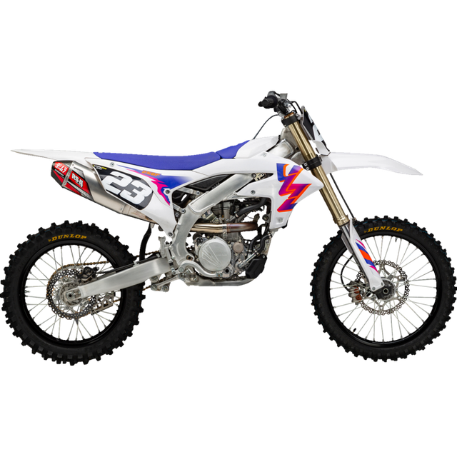 YOSHIMURA 2024 YZ250F RS-12 SLIP-ON SS/AL/CF 231032D320