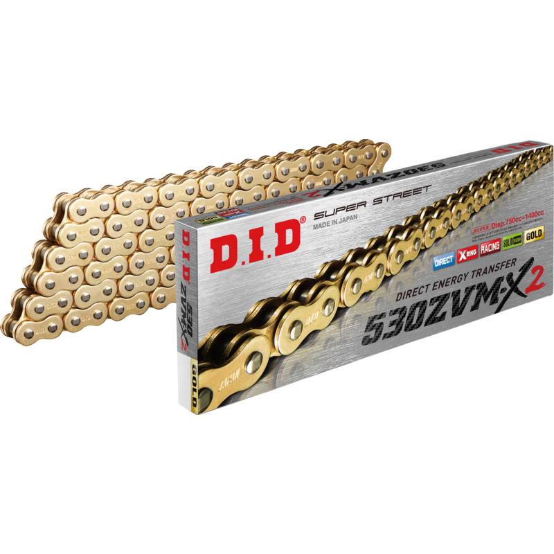 DID CHAIN DID530ZVMX2 X 120 G 530ZVMX2G120