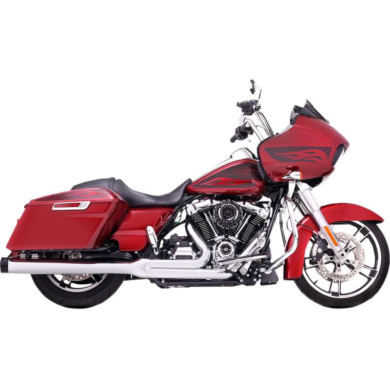 RINEHART RACING 17-UP FL 2:1 SYSTEM CHR W/BLK END CAPS 200-0106