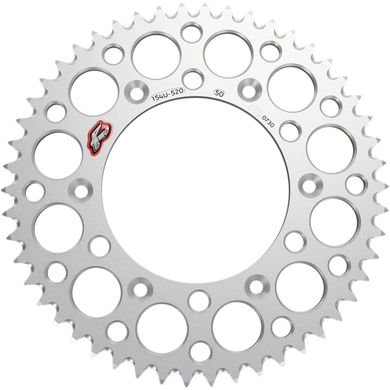 RENTHAL RENTHAL SPROCKET 154U-520-50 SILVER 154U-520-50GRSI