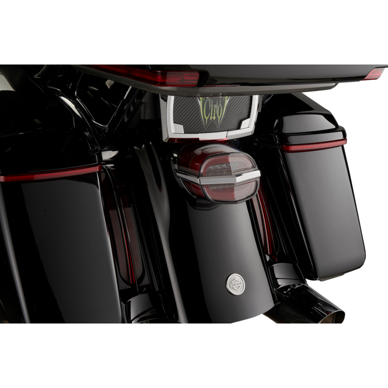 CIRO LLC TAILLIGHT - SMOKE LENS W/O LICENSE PLATE LIGHT 40903