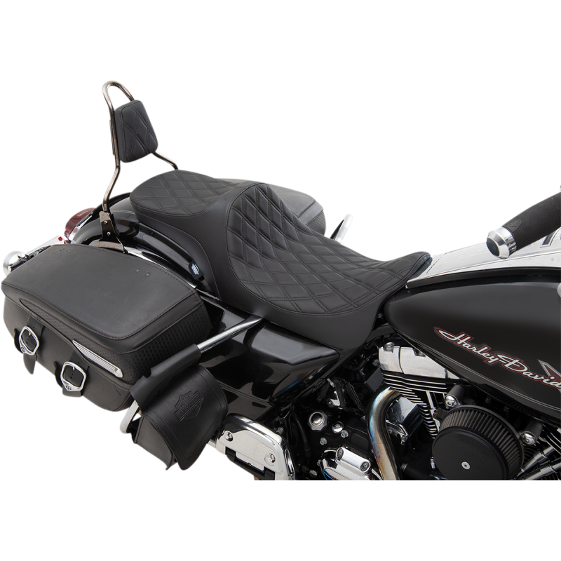 DRAG SPECIALTIES SEATS SEAT PRED III 2UP DDIABLK 0801-1304