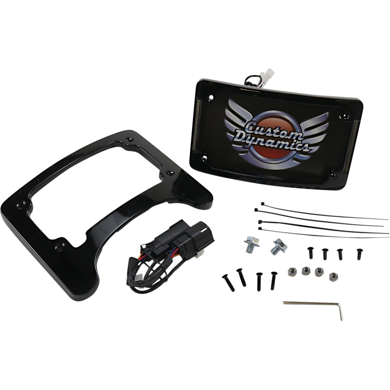 CUSTOM DYNAMICS FRAME LP 3 RDIS FLHR BLK TS-ELIM-06BCM-B