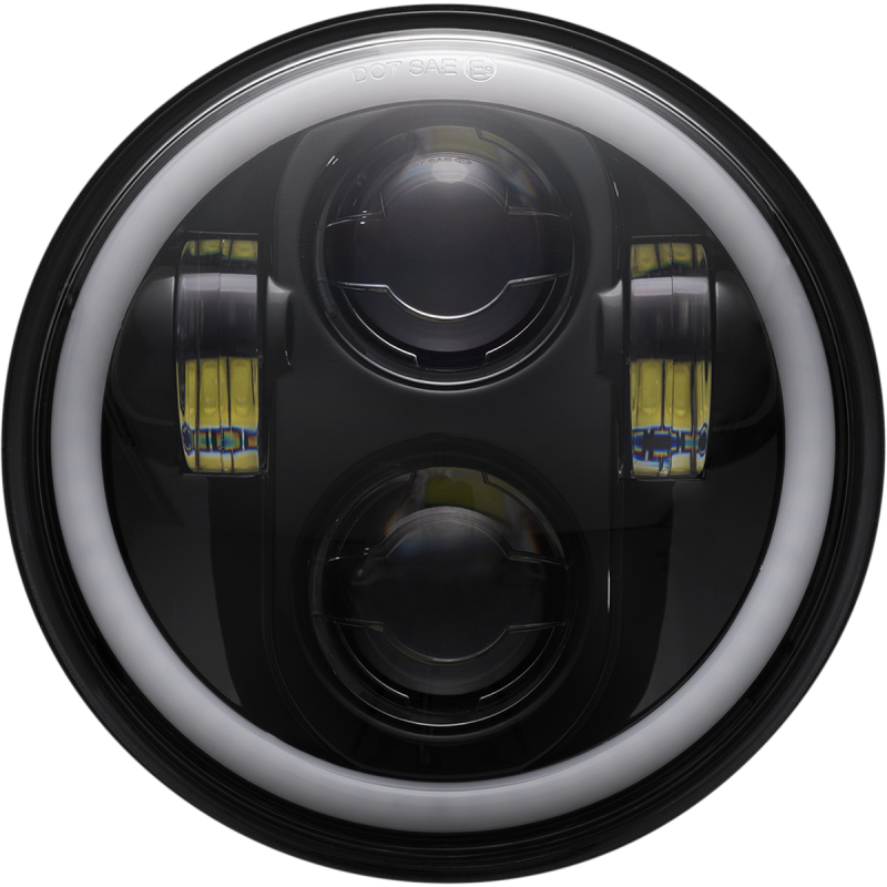 CUSTOM DYNAMICS HEADLIGHT PG 5.75"HALO B CD-575-H-B