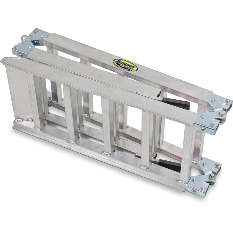 MOTORSPORT PRODUCTS 6FT X 11" WIDE ALUM. TRI-FOLD RAMP 91-3700