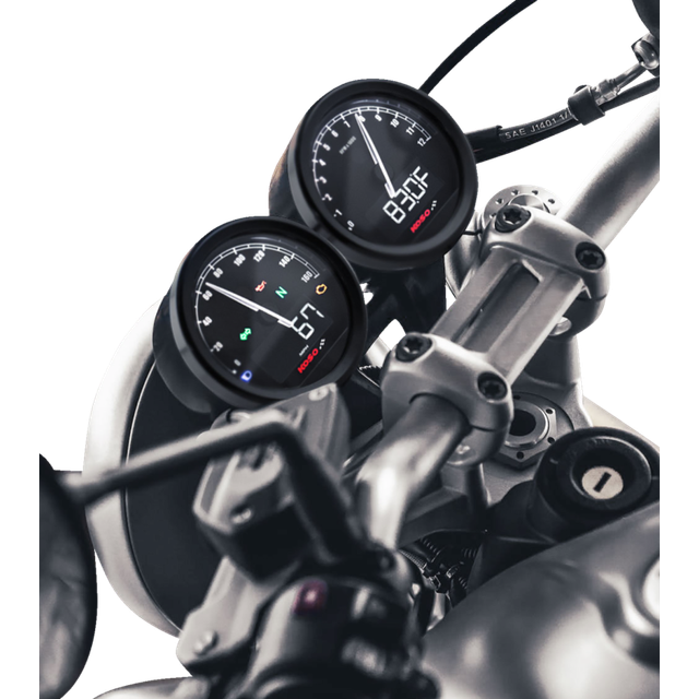 KOSO NORTH AMERICA TNT-05S SPEEDOMETER BLACK BLACK BA085001