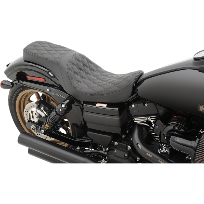 DRAG SPECIALTIES SEATS 06-17 FXD SEAT PREDATOR 2UP DIAM 0803-0541