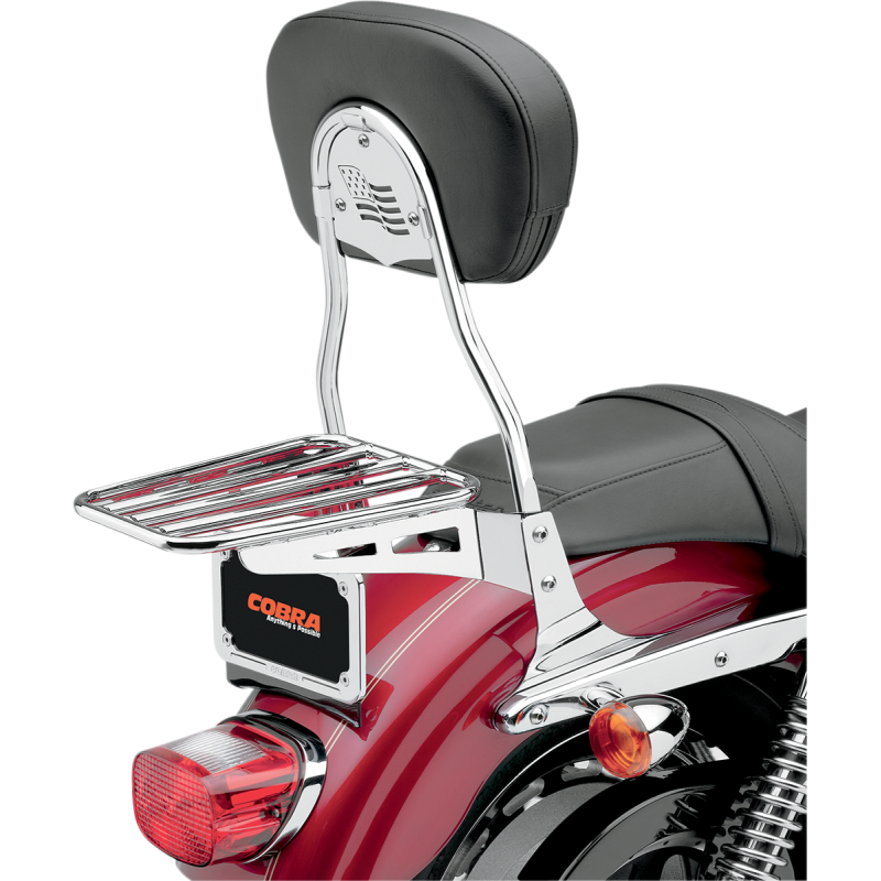 COBRA SISSY BAR RACK HON/KAW/YAM COBRA 02-3500