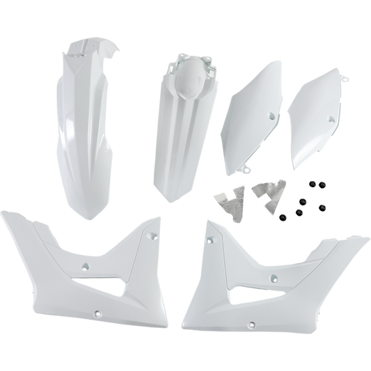 ACERBIS PLASTIC KIT 450RX WHT 2645460002