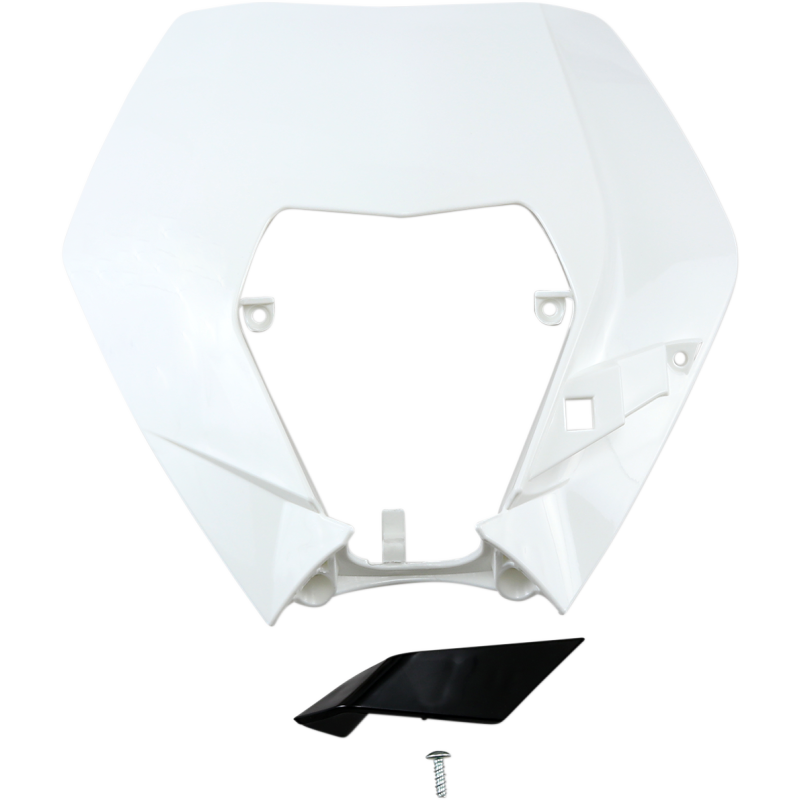 UFO HEADLIGHT PLASTIC KTM WHT KT04090047