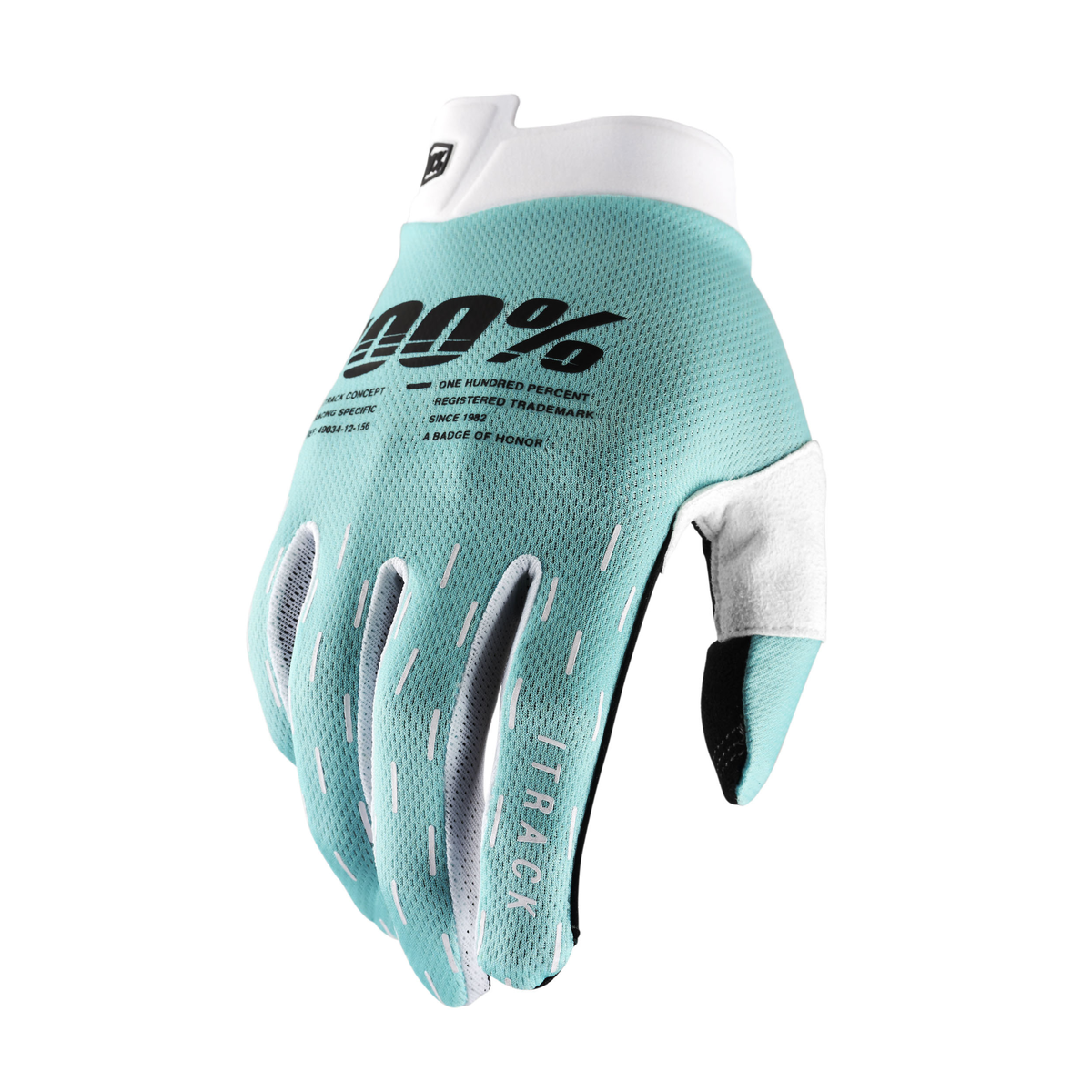100% ITRACK GLV AQUA L 10008-00002