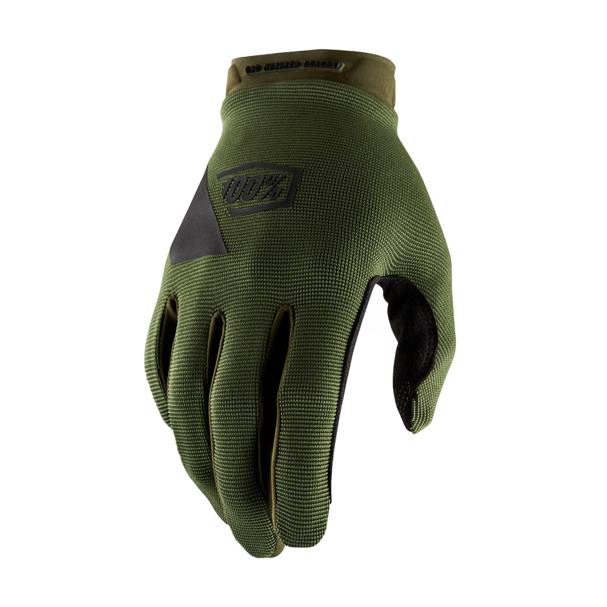 100% RIDECAMP GLOVES ARMY GREEN/BLACK XL 10011-00003