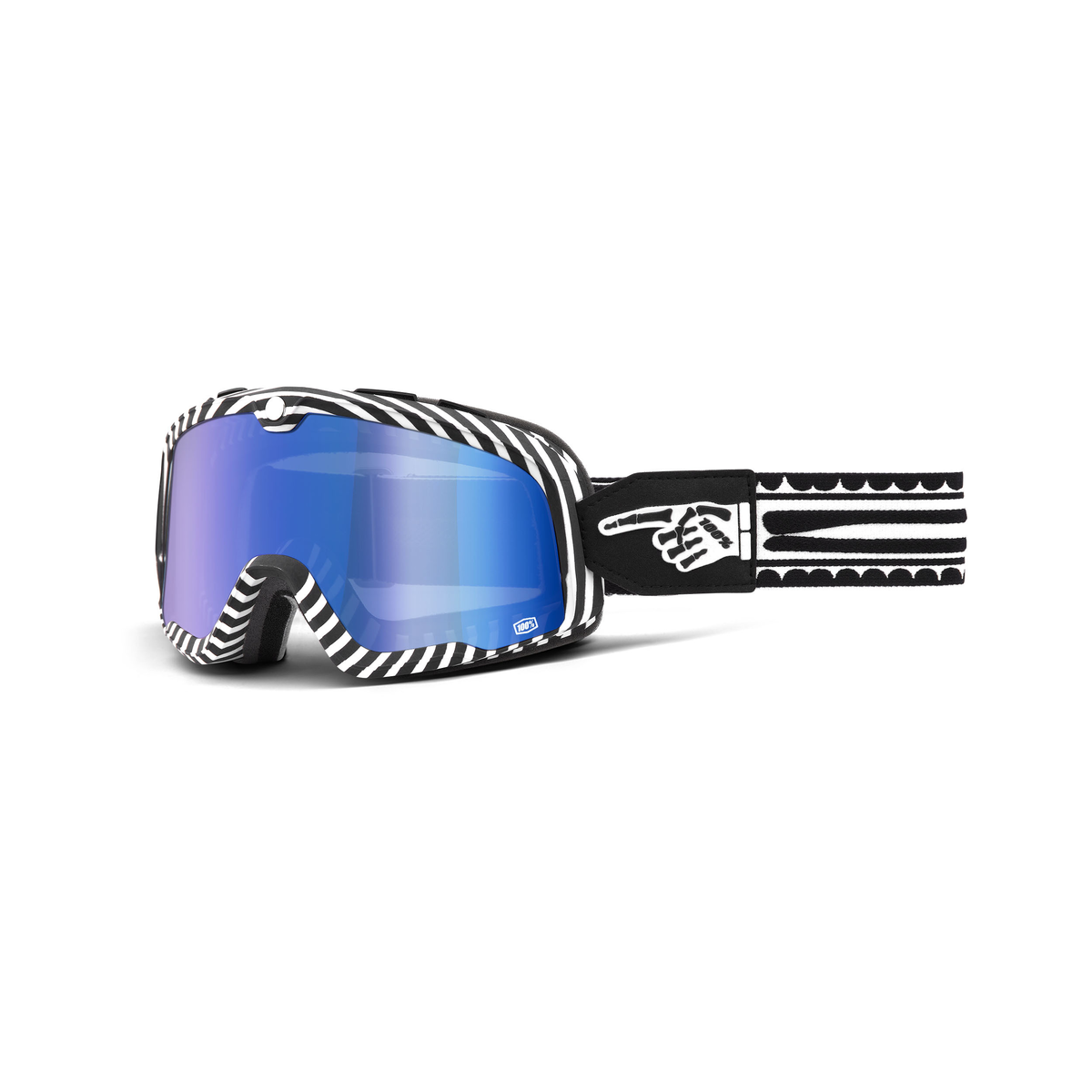 100% BARSTOW DEATH SPRAY MIRROR BLUE 50000-00002
