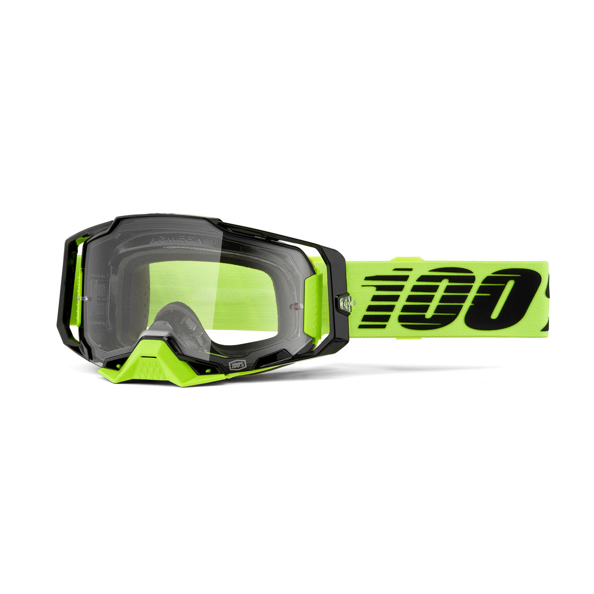 100% ARMEGA GOG NEON YEL CLR LENS 50004-00032