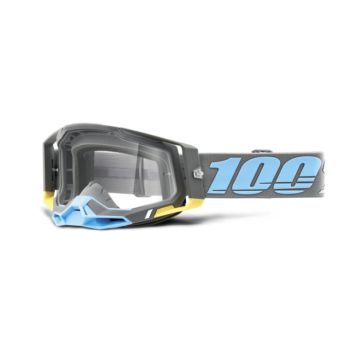 100% RACECRAFT 2 GOG TRINIDAD CLEAR LENS 50009-00008