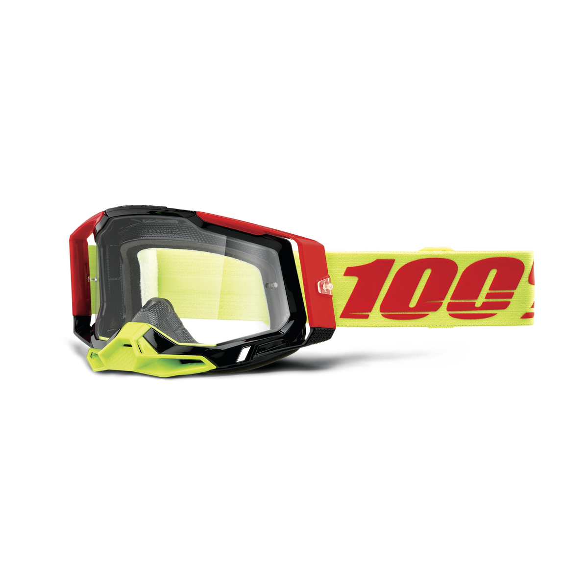 100% RACECRAFT 2 GOG WIZ CLEAR LENS 50009-00010