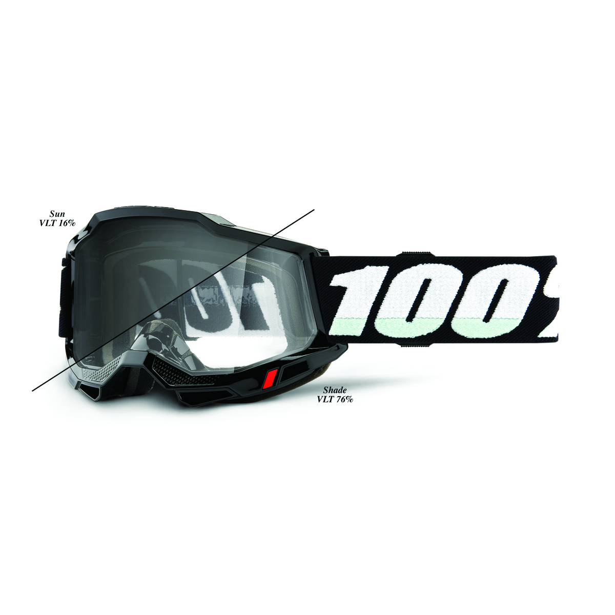 100% ACCURI 2 WOODS GOG BLACK PHOTOCHROMIC 50023-00001