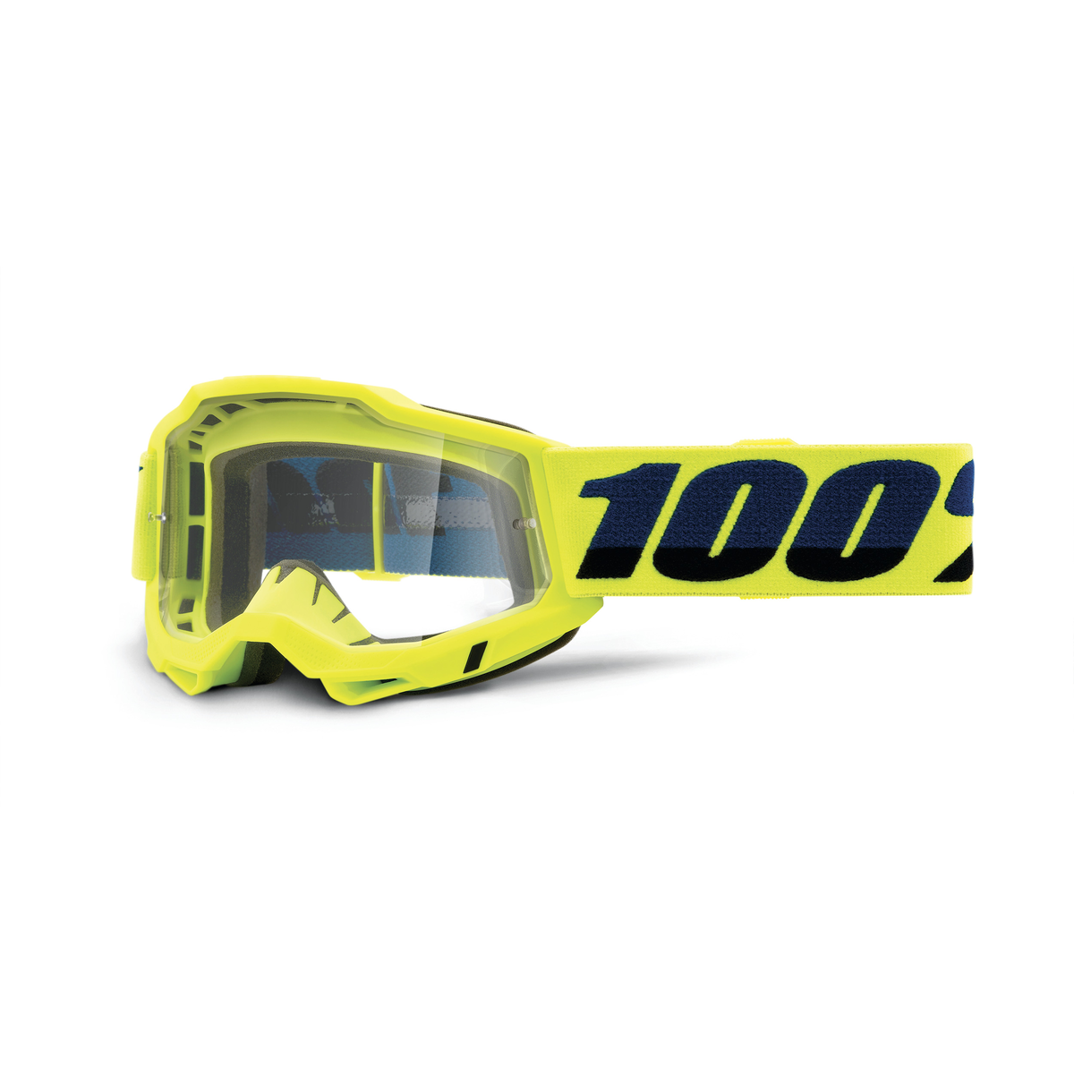 100% ACCURI 2 JUNIOR GOG FLUO YELLOW CLEAR 50024-00001