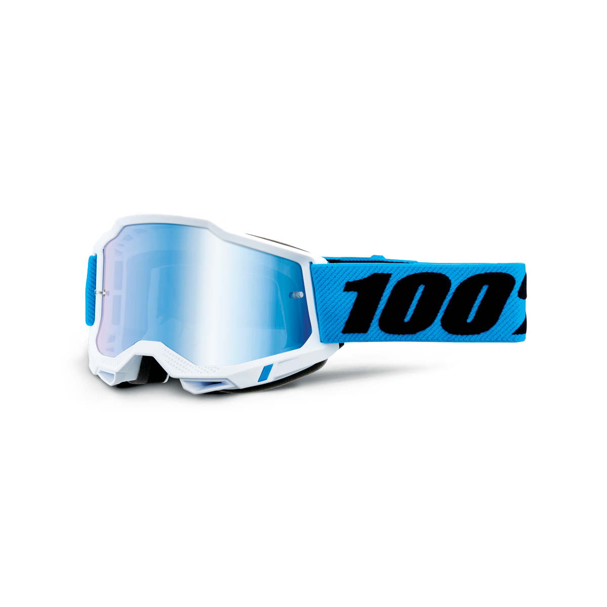 100% ACCURI 2 JUNIOR GOG NOVEL MIRR BLUE LENS 50025-00009
