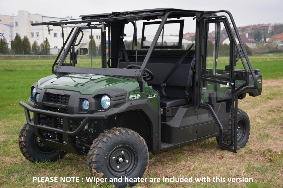 HARD CABS FULL CAB KAW MULE PRO-FX W/WIPER/HEATER 5700