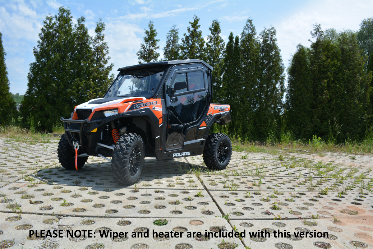 HARD CABS FULL CAB POL GENERAL 1000 W/WIPER/HEATER 6100
