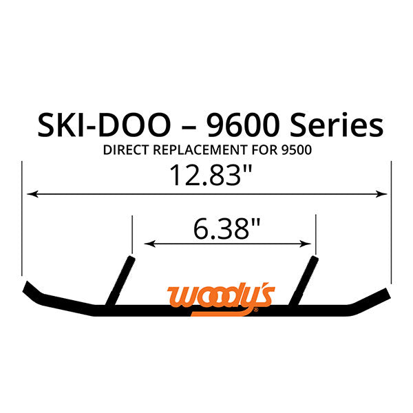 WOODY'S HARD SURFACE TRAIL RUNNERS COMPOSITE ONLY HSD-9600