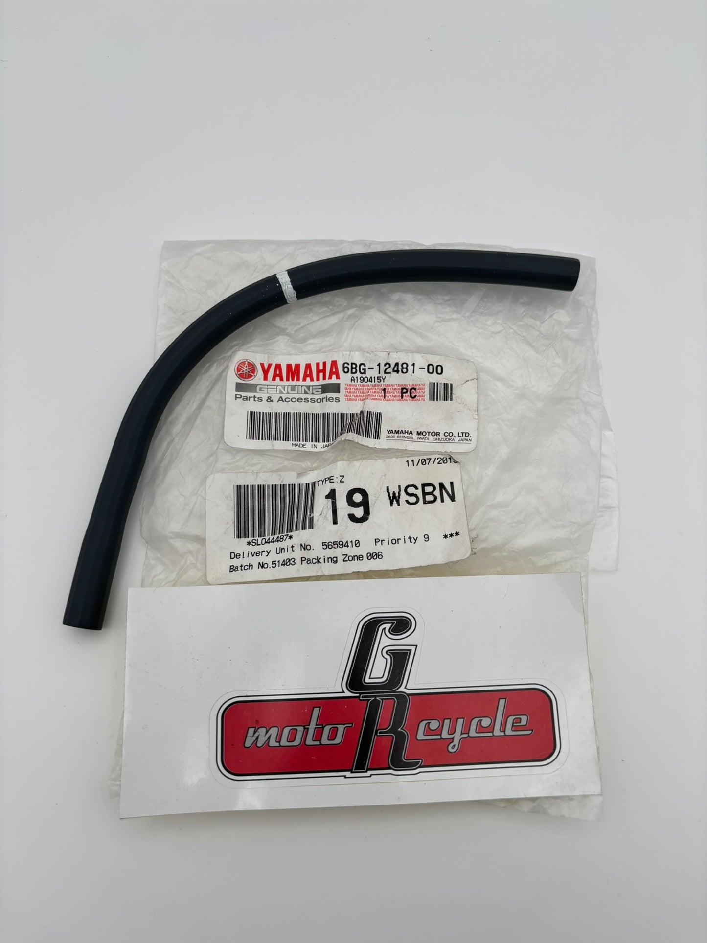 YAMAHA PIPE 1 6BG-12481-00-00 Y203