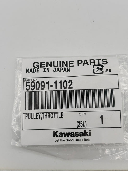 KAWASAKI THROTTLE PULLEY 59091-1102 K29