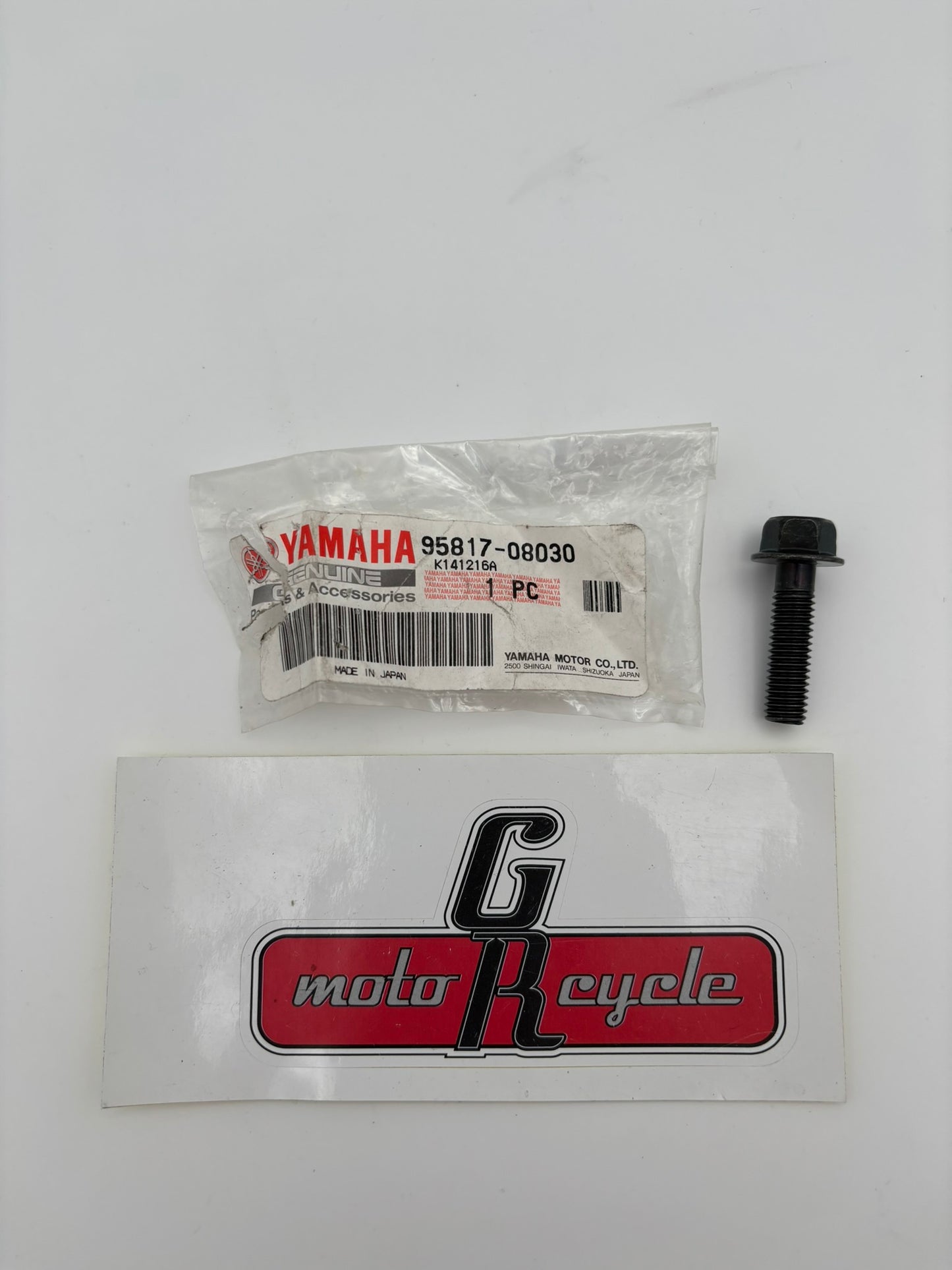 YAMAHA FLANGE BOLT (6TA) 95817-08030-00 Y218