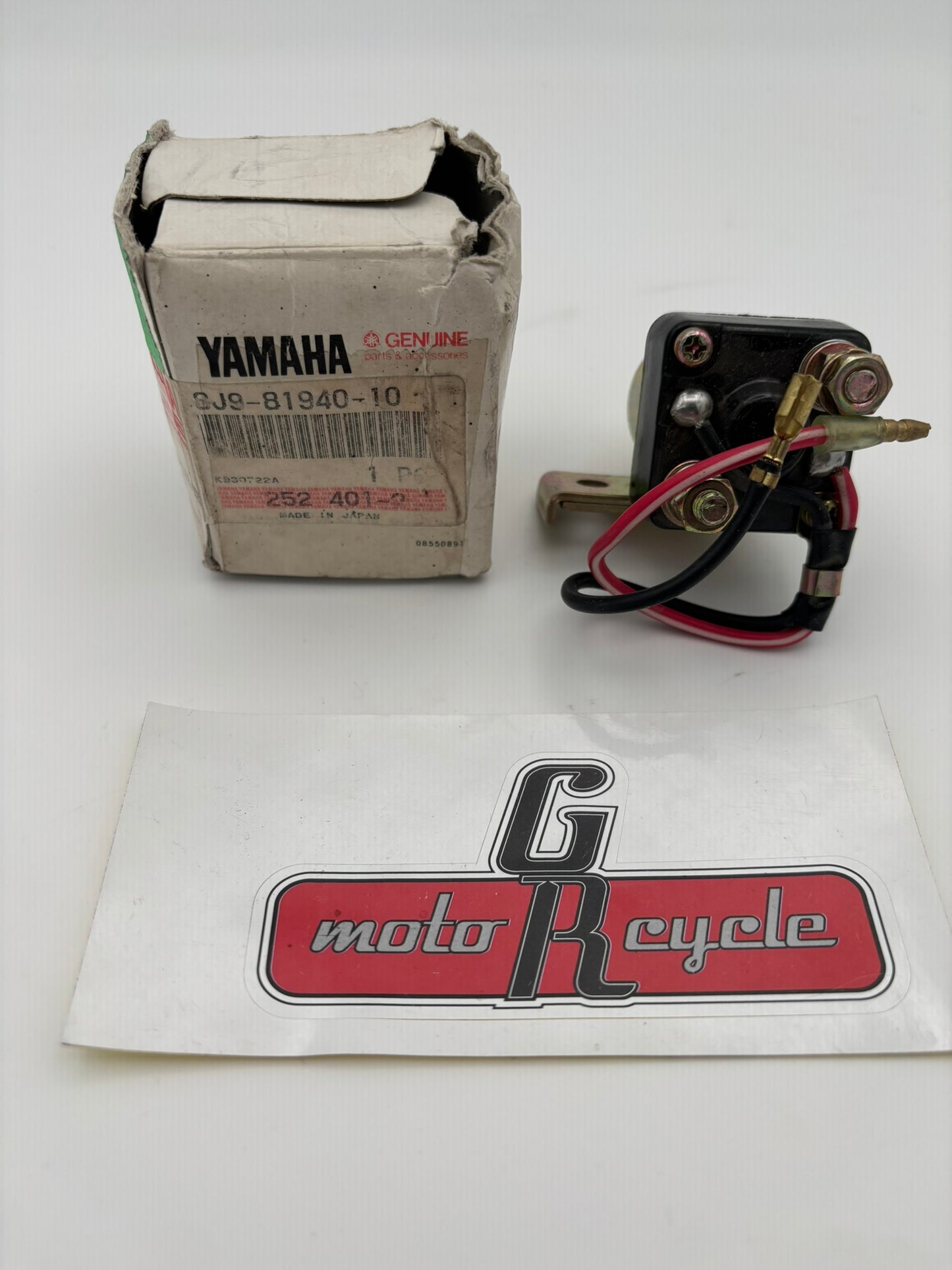 YAMAHA STARTER RELAY ASSY 8J9-81940-10-00 Y226