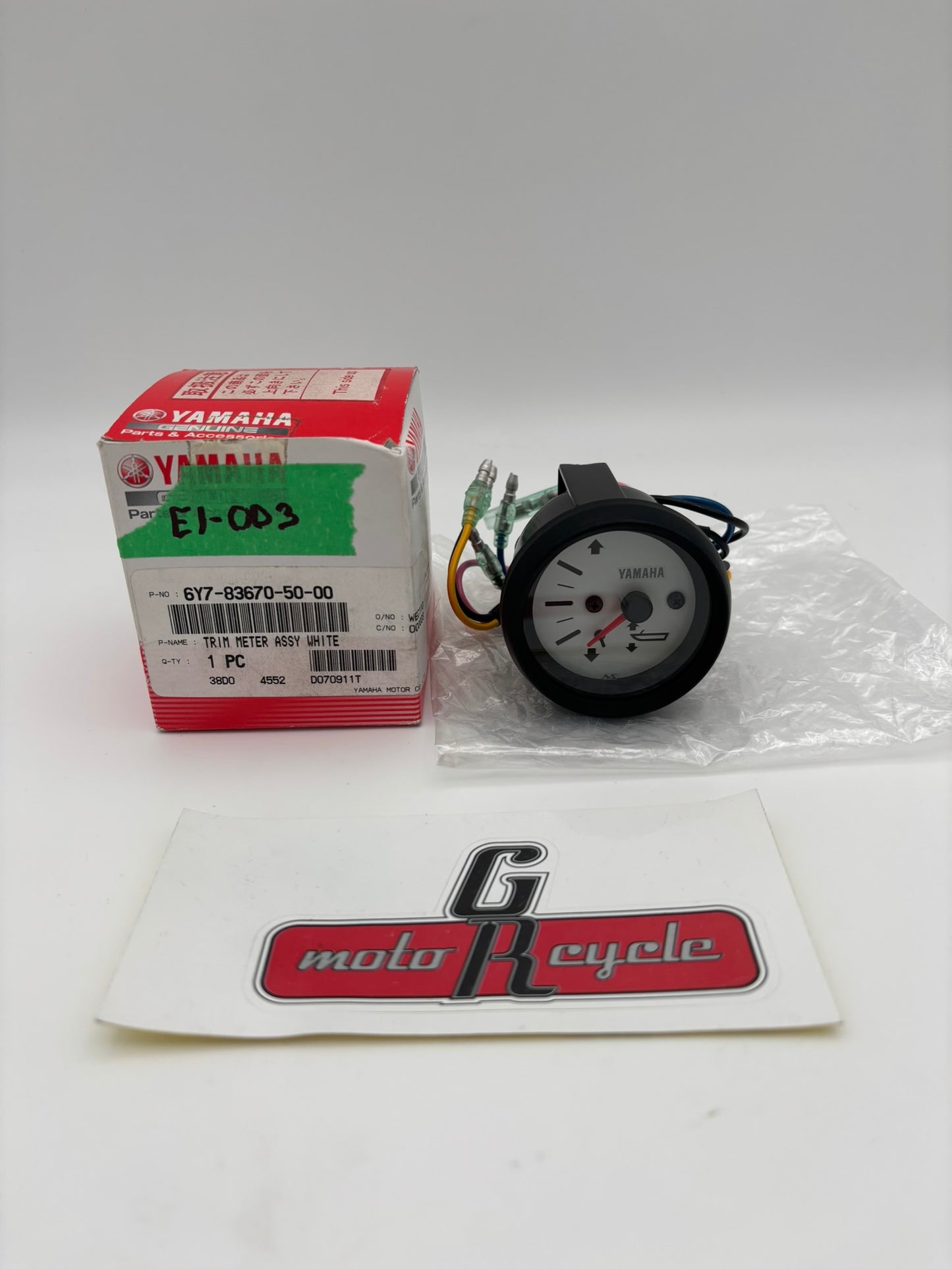 YAMAHA TRIM METER ASSY SUB 6Y7-83670-51-00 6Y7-83670-50-00 Y226