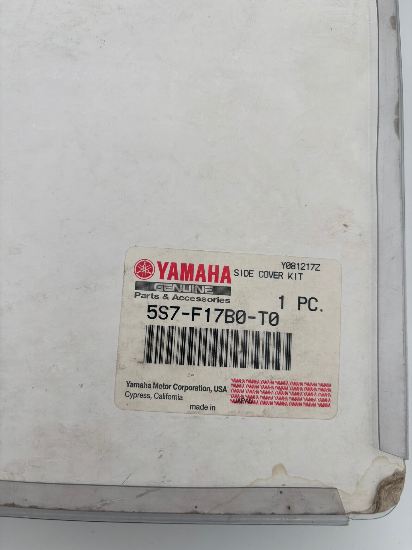 YAMAHA SIDE COVER KIT 5S7-F17B0-T0-00 Y234