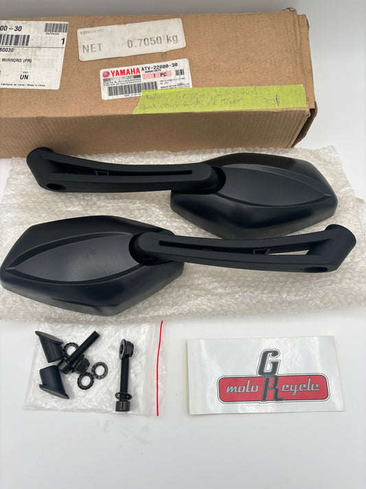 YAMAHA KODIAK GRIZZLY 2005 - 2015 QUICK ATTACH WINDSHIELD MIRROR ATV-22800-30-00 Y235
