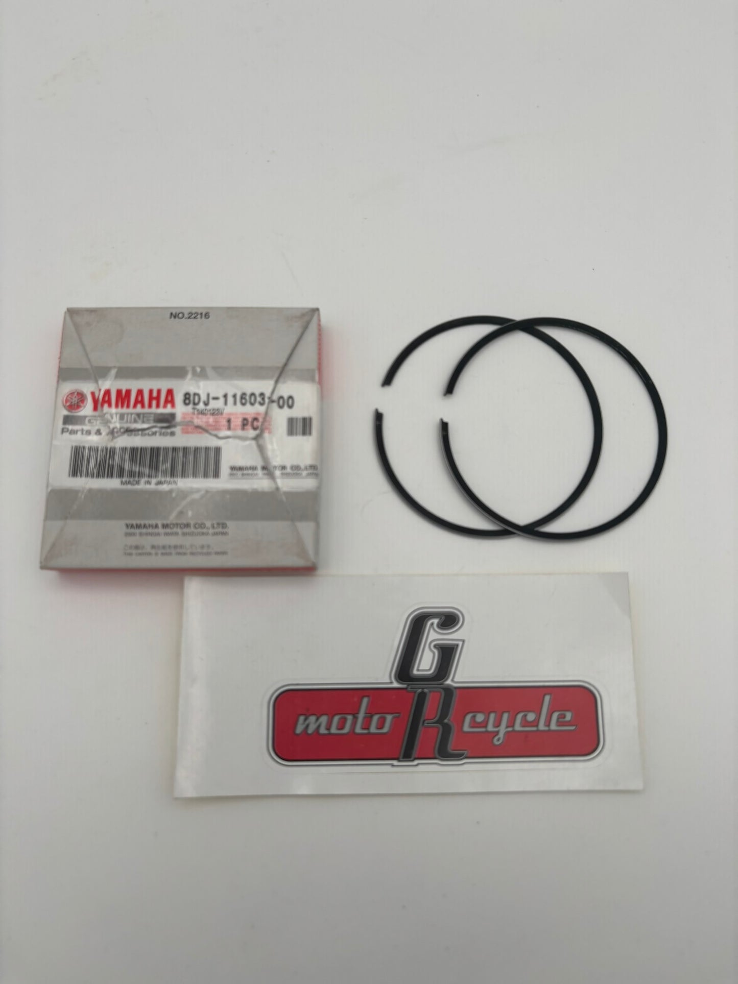 YAMAHA PISTON RING SET STD 8DJ-11603-00-00 Y246