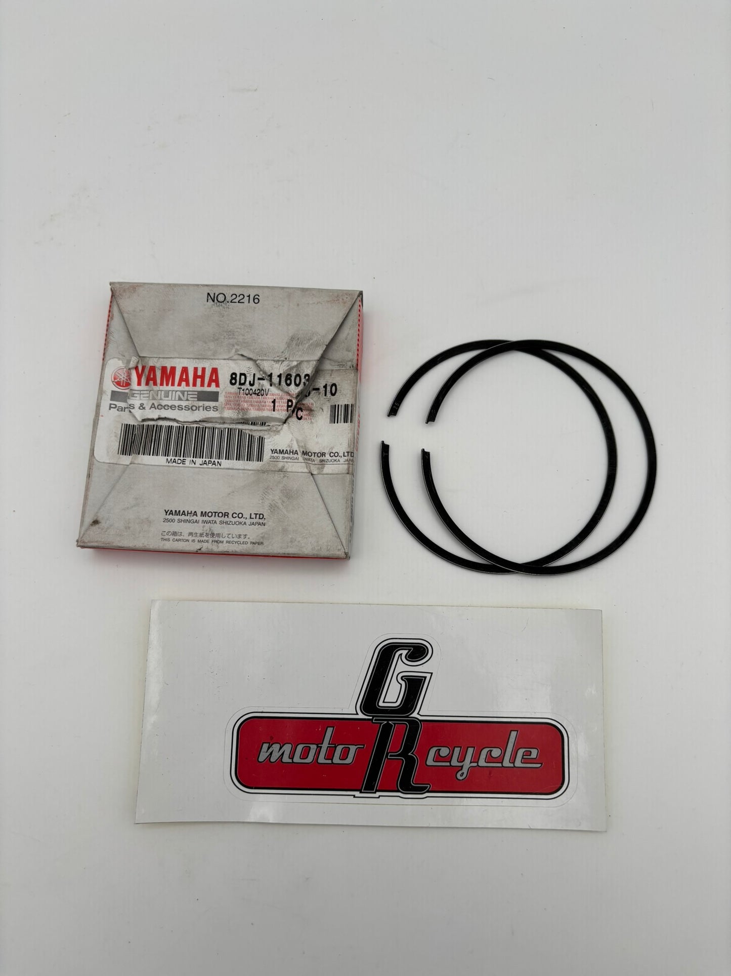 YAMAHA PISTON RING 1ST 8DJ-11603-10-00 Y246