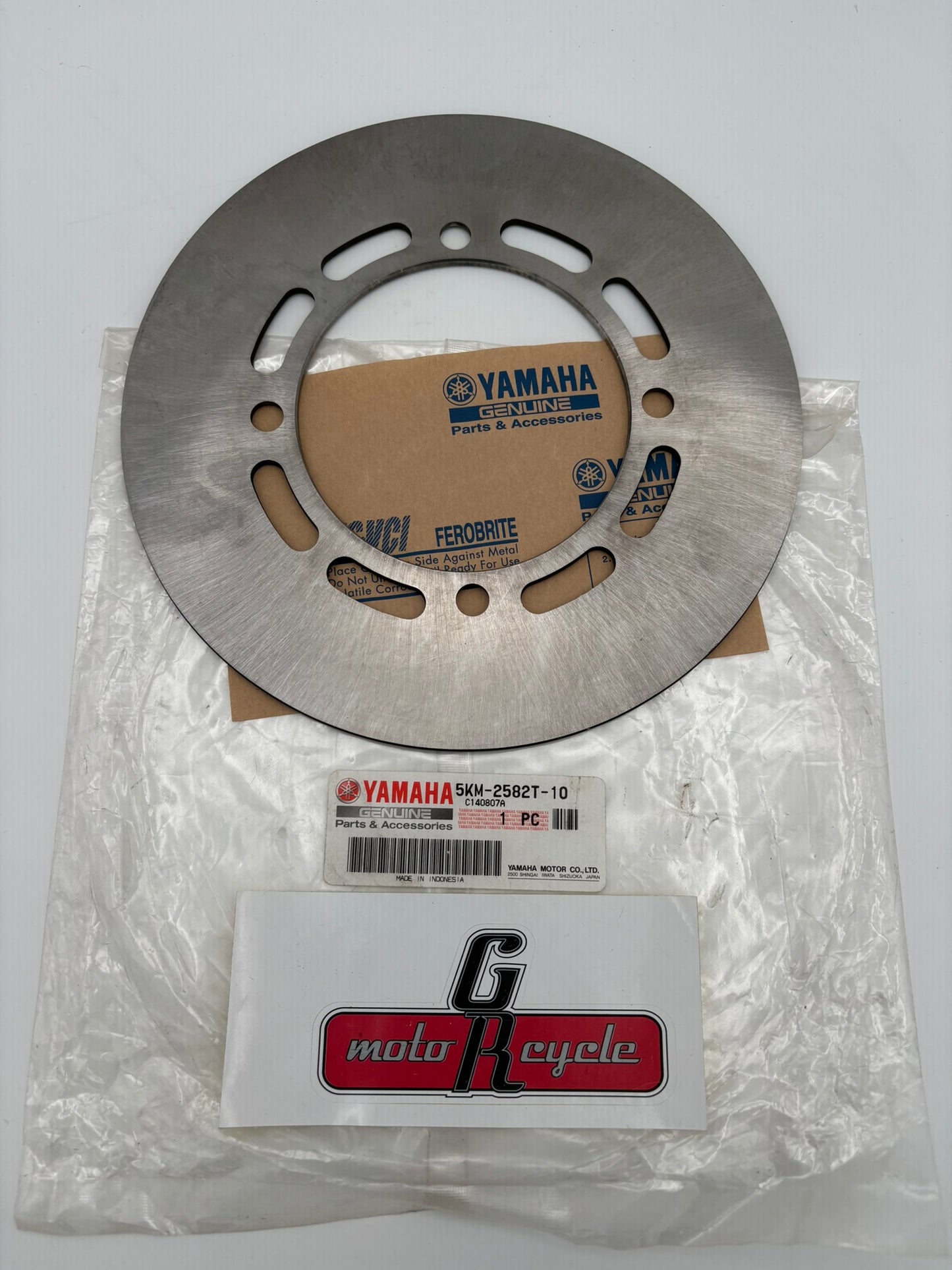 YAMAHA LEFT BRAKE DISC 5KM-2582T-10-00 Y249