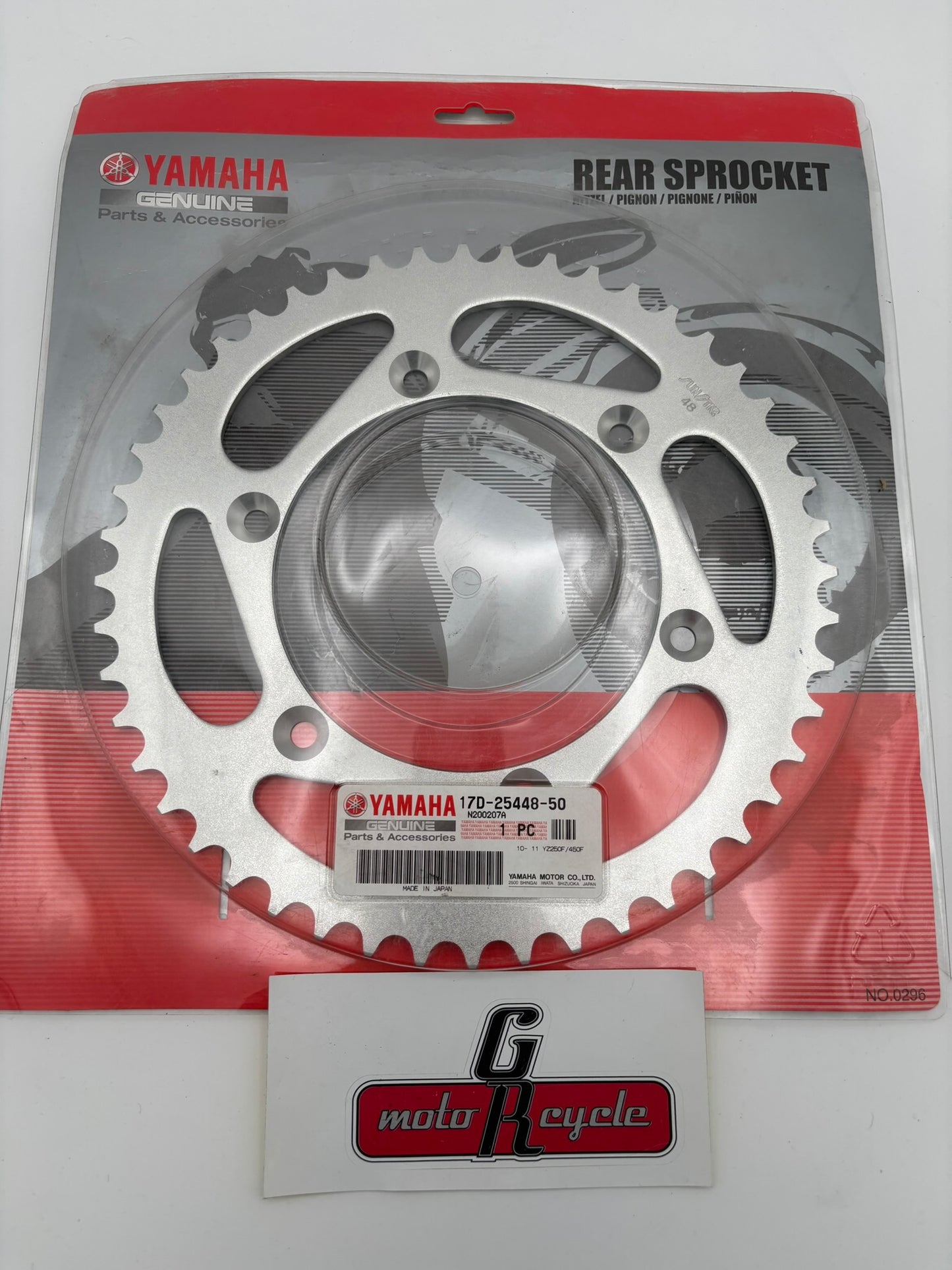 YAMAHA DRIVEN SPROCKET 17D-25448-50-00 Y249