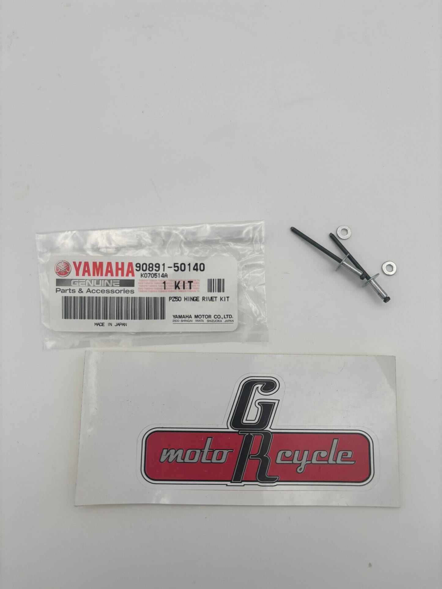 YAMAHA PZ50 HINGE RIVET KIT 90891-50140-00 Y251
