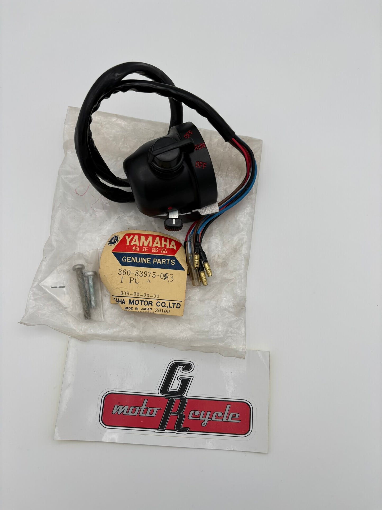 YAMAHA HANDLE SWITCH SUB 360-83975-02 360-83975-03 360-83975-01-00 Y252