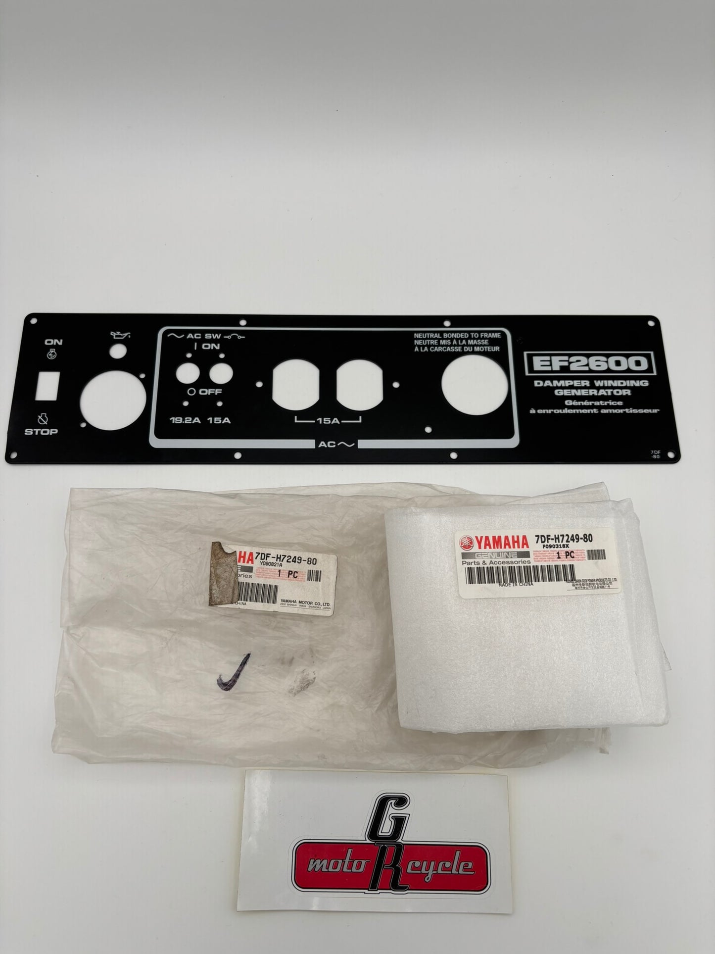 YAMAHA PLATE SUB 7C2-H7249-80-00 7DF-H7249-80-00 Y256