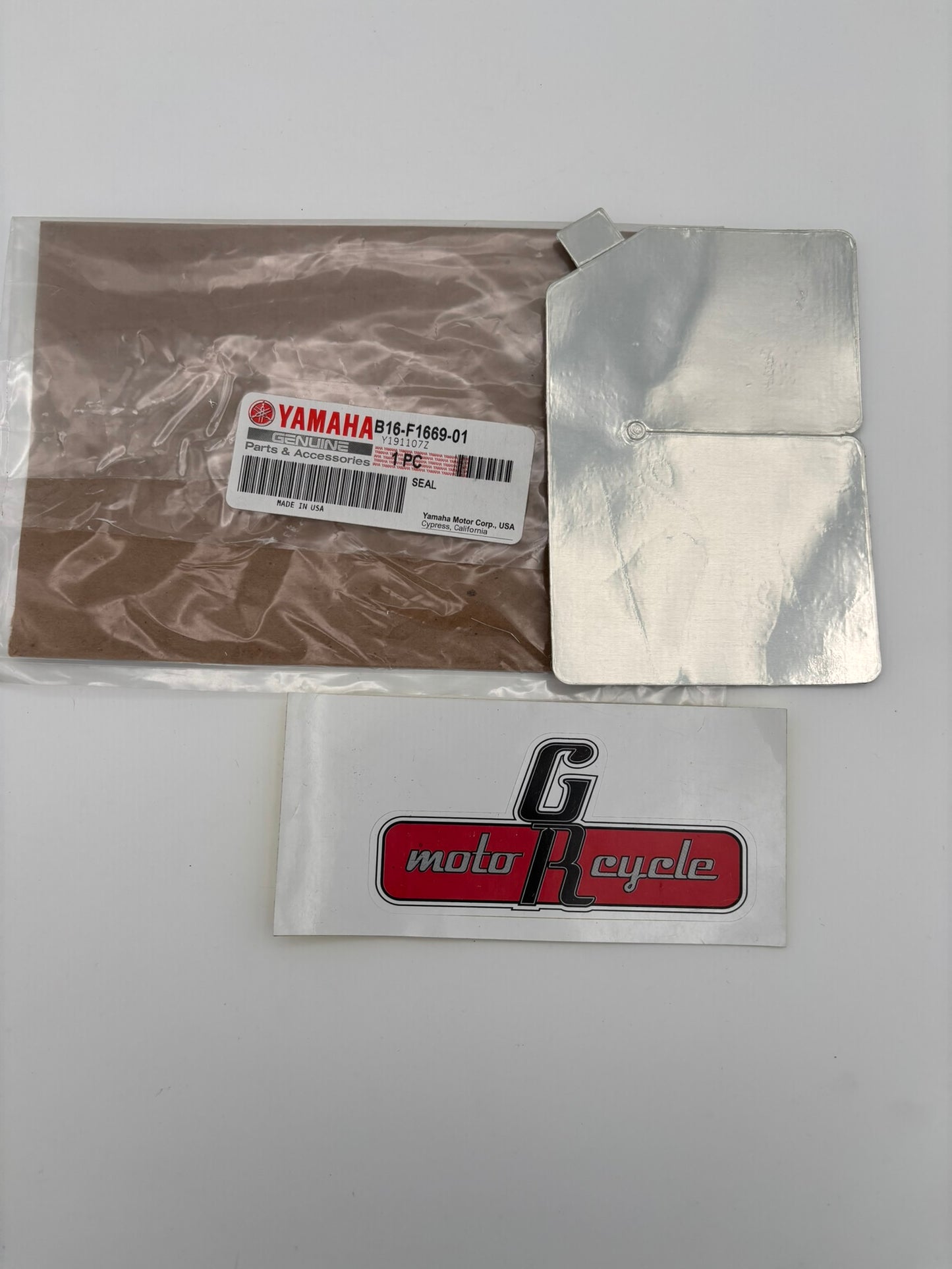 YAMAHA SEAL SUB B16-F1669-02-00 B16-F1669-01-00 Y257