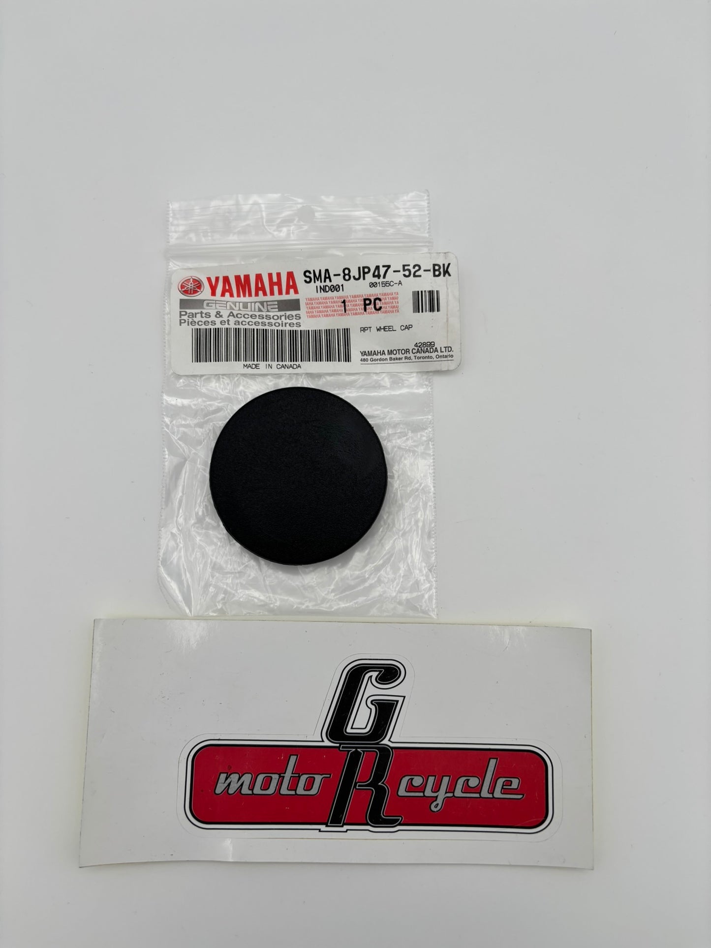 YAMAHA RPT WHEEL CAP SMA-8JP47-52-BK Y261