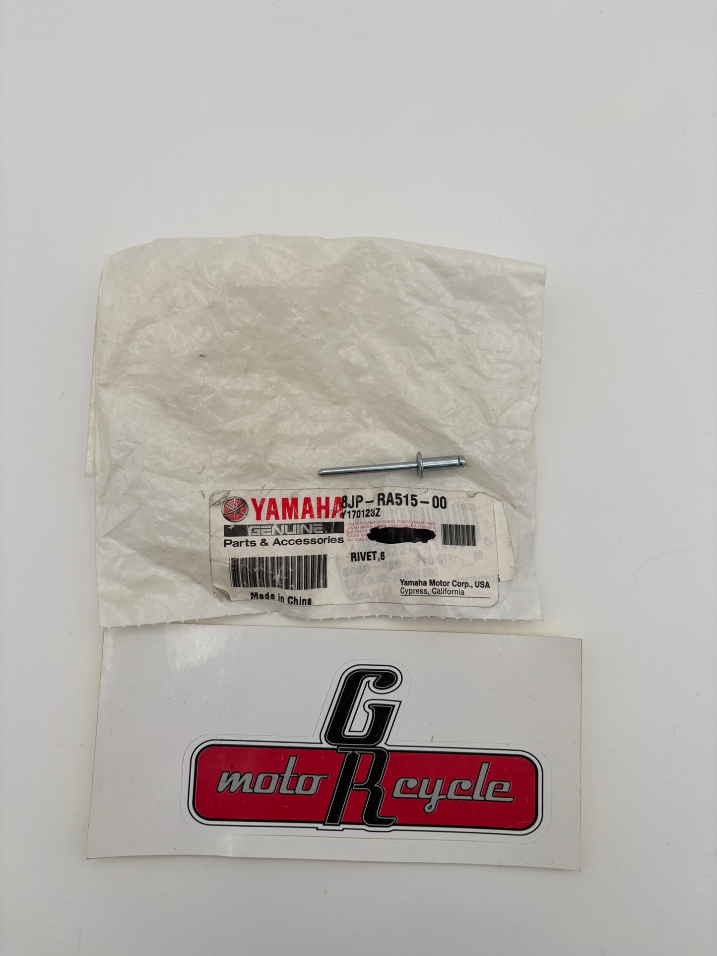YAMAHA RIVET 6 8JP-RA515-00-00 Y263