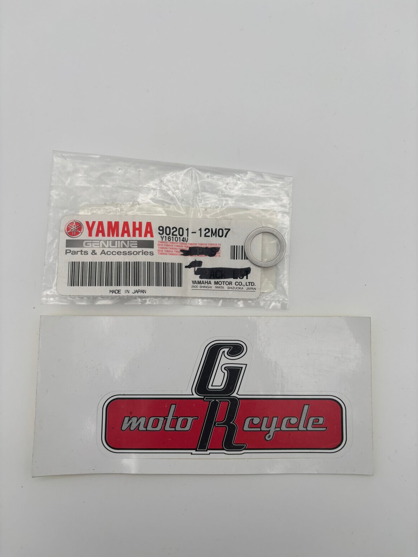 YAMAHA PLATE WASHER 90201-12M07-00 Y265