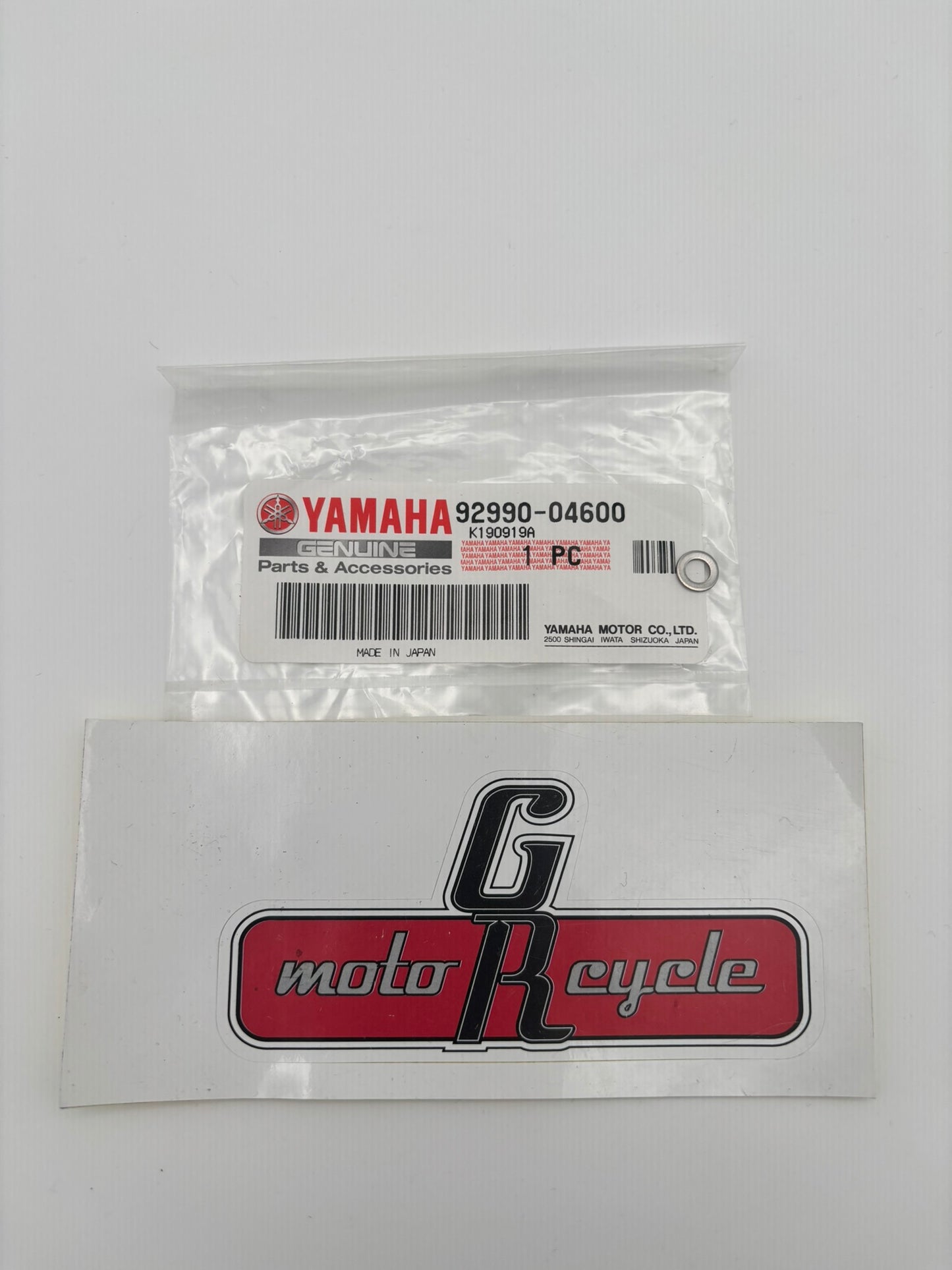 YAMAHA PLATE WASHER 92990-04600-00 Y265