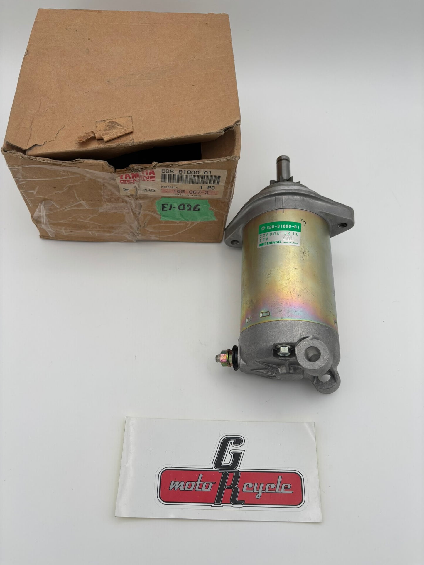 YAMAHA STARTER MOTOR SUB 8BB-81800-02-00 8BB-81800-01-00 Y267