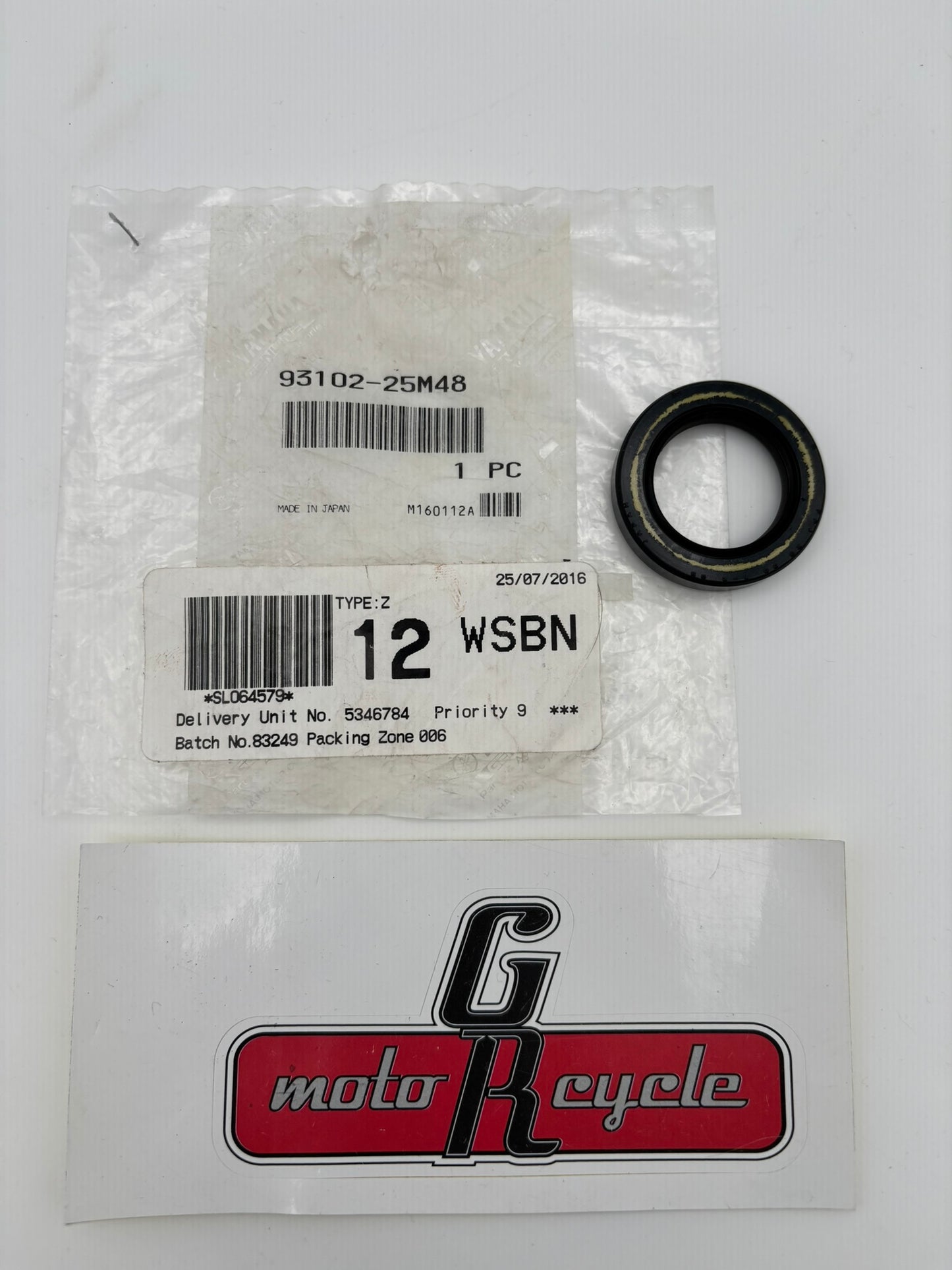 YAMAHA OIL SEAL 93102-25M48-00 Y270