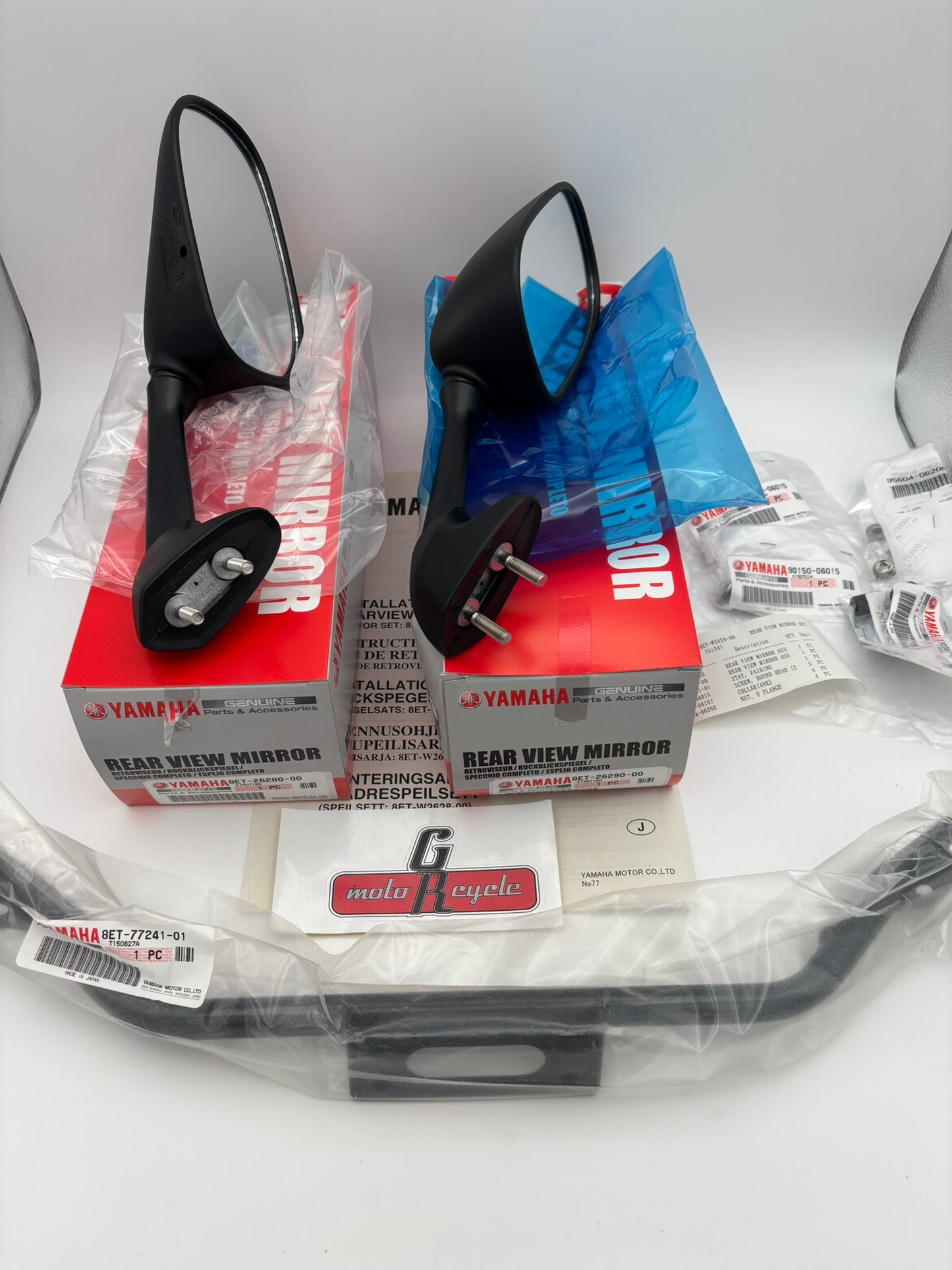 YAMAHA REAR VIEW MIRROR KIT 8ET-W2628-00-00 YBOX
