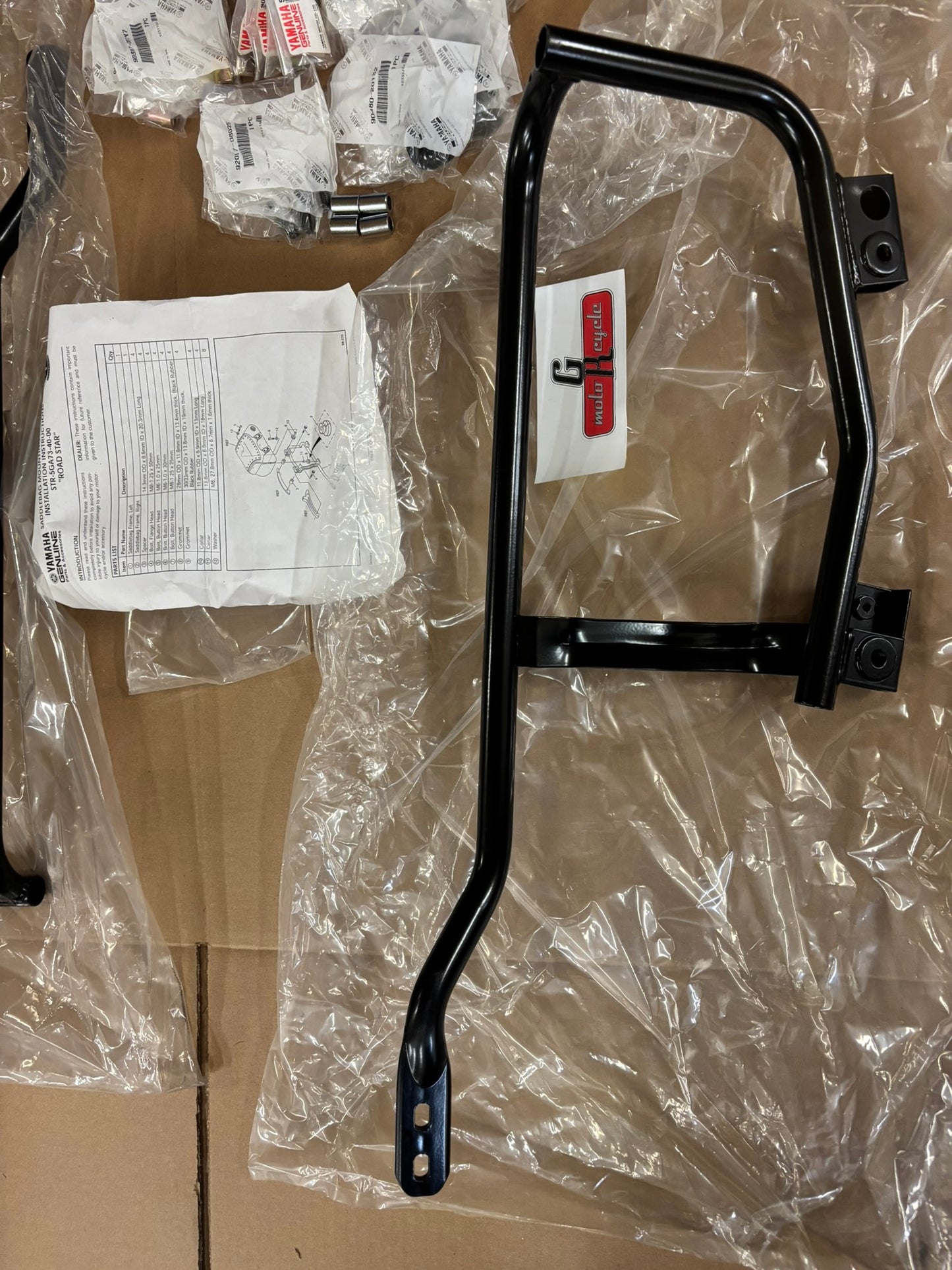 YAMAHA SADDLEBAG MOUNTING HARDWARE STR-5GA73-40-00 YBOX